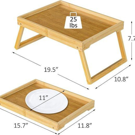 Folding table - Camping table - Portable folding table - Can be used as a dining table, TV table, laptop table, snack table, sofa table or work table - Natural wood color.