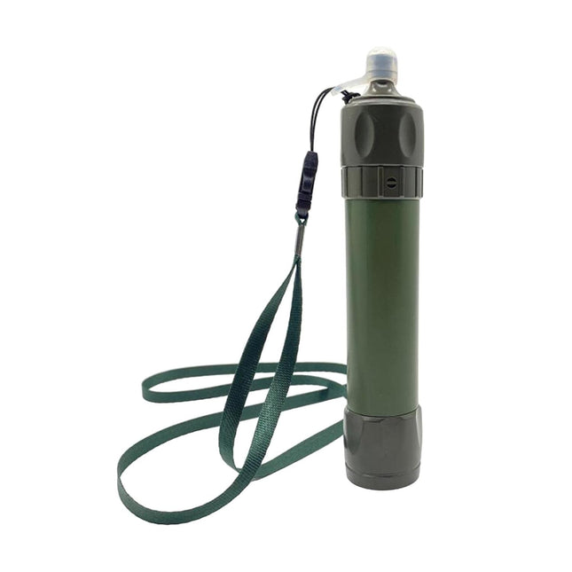 Portable Water Filter – Outdoor Camping Equipment – Clean Drinking Water – 2000 Liter Capacity.