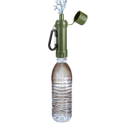 Water Stream Filter – Essential Camping Gear – 1200L Capacity – Extended Straw – For Hiking & Emergency Situations.