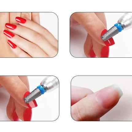 5-in-1 Nail Cutter Bit – Coated Tungsten Grinding Head – for Manicure and Pedicure 1 piece C.