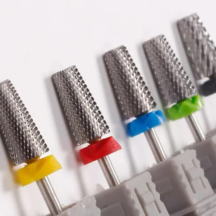 5-in-1 Nail Cutter Bit – Coated Tungsten Grinding Head – for Manicure and Pedicure 1 piece C.