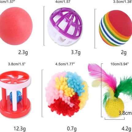 Tunnel toy - Cat maze - 3-way Y-shape - 22 pieces - Multifunctional.