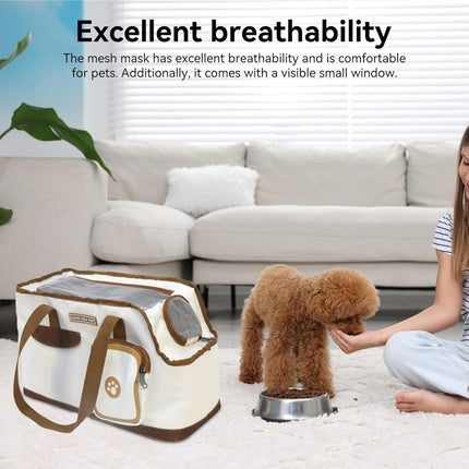 Cat Cage - Portable - For Pets up to 4.5 kg - Bread - 1 pc.