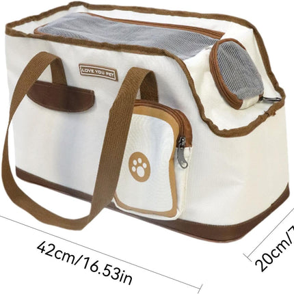 Cat Cage - Portable - For Pets up to 4.5 kg - Bread - 1 pc.