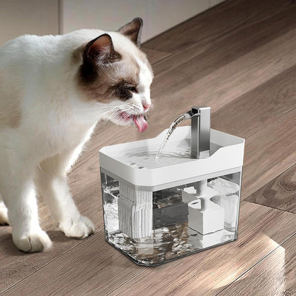 Pet Drinking Fountain - Large Capacity - Removable - 1pc.