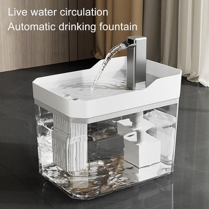 Pet Drinking Fountain - Large Capacity - Removable - 1pc.