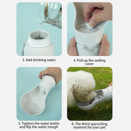 Pet Drinking Fountain - Foldable - Portable - Outdoor - 1pc.