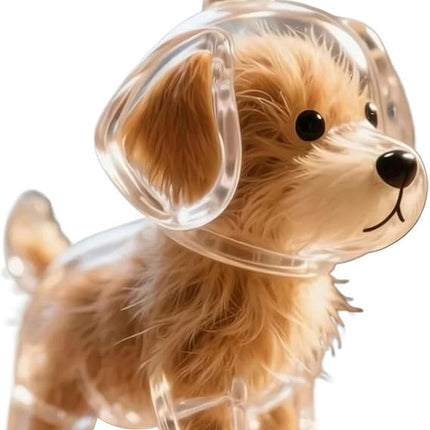 Keychain - Dog Hair Collection - Memory Capsule Pendant - DIY-1pc.