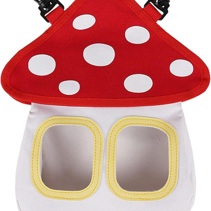 Guinea Pig Hay Bag - Mushroom Shaped - Oxford Cloth - Hanging - 1pc.