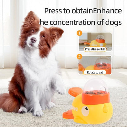 Pet Feeder - Toy - Automatic - Yellow Duck - 1st.