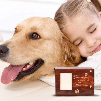 Pet Urn - Keepsake - Wooden Frame - 1pc.