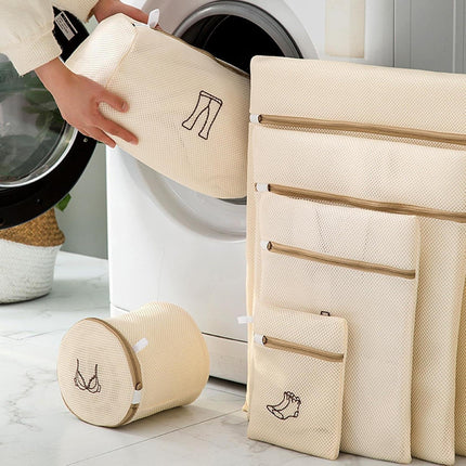 Washing Net-Laundry Nets-Washing Machine Deformation-Filter-6-Piece Set.