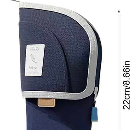 Telescopic Pen Holder - Large Capacity - Dark Blue - 1 Pack.
