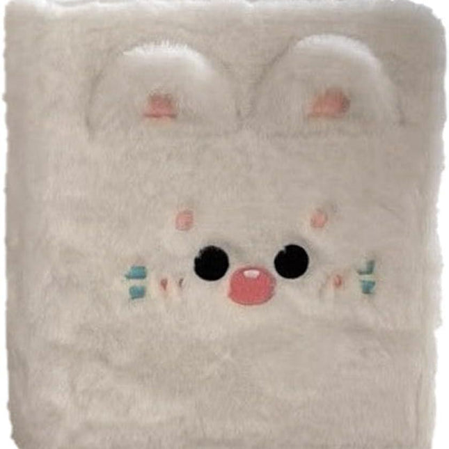 Photo Album - 10 Transparent Inner Pages - Removable - White Kitten - 1 Pack.