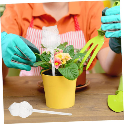 Automatic watering devices for indoor houseplants, live plants, watering spikes, glass watering balls, plastic flower pot, automatic watering devices for plants, travel PVC, The Lazy Flowers.