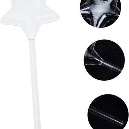 European style watering bulb self-watering device for plants chic star design transparent for houseplants and flower lovers.