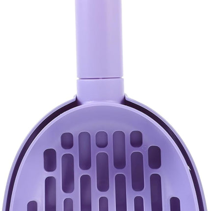 Cat Litter Scoop - Multifunctional - With Foot - Poop Picker - Purple - 1 Pack.