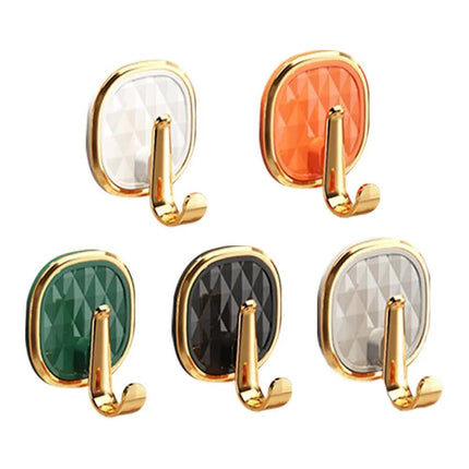 Self-adhesive nail - Strong adhesive - Wall hook - Punch-free and trace-free - Pack of 5.