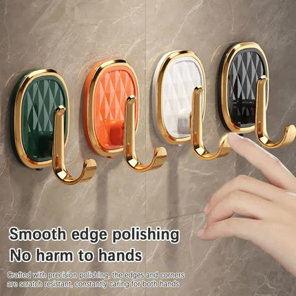 Self-adhesive nail - Strong adhesive - Wall hook - Punch-free and trace-free - Pack of 5.