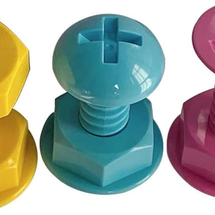 Self-adhesive nail - wall hooks - bag hooks - screw-shaped adhesive hooks - load capacity 3 kg - 3 pieces.