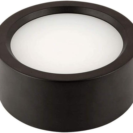Recessed LED wall downlight with black aluminum lighting accessories and acrylic shade for ceiling lamps, professional, 6W, 4000K warm white light, IP42 waterproof, black, integrated.