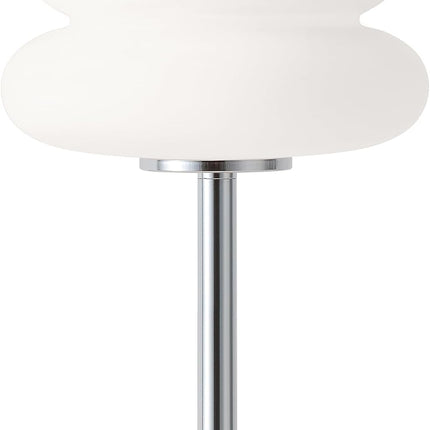 White mushroom lamp, mid-century modern bedside lamp, dimmable retro egg tart bedside lamps, atmospheric home lighting, cute bedroom and living room lamps (no glass).