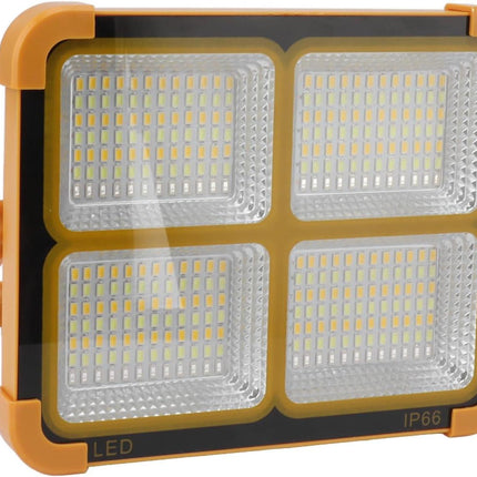 Solar Powered Outdoor Lamp - Portable - USB Rechargeable - Multifunctional - 1 Pack.