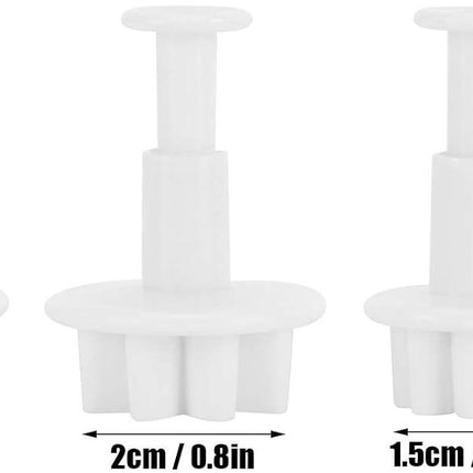 Cake Decorating Flower Pattern Fondant Cutter DIY Baking Tools for Kitchen Supplies.