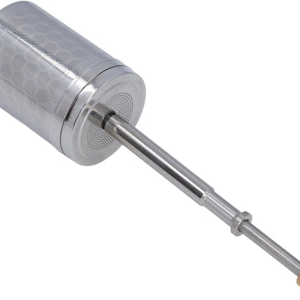 Coffee and Tea Maker, Stainless Steel Plunger Coffee Egg Maker, Spring-Driven Strainer Reusable Coffee Brewing Plunger Filter.