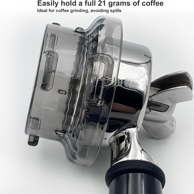 Dosing Funnel, Plastic 54mm Dosing Funnel, Espresso Dosing Funnel Lightweight Coffee Supplies for Espresso Machine, Avoid Waste.