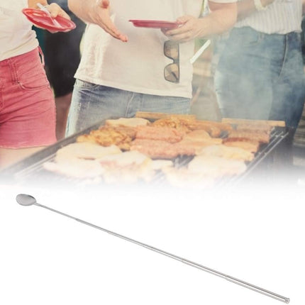 Long spoon, telescopic stainless steel spoon for tableware.