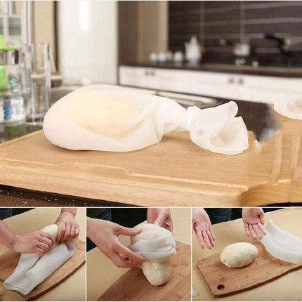 Silicone Kneading Bags, Non-Stick Kneading Bags, Dough Bags, Mixing Bags, Baking Tools, Kitchen Supplies for Making Pastry, Bread, Pizza.