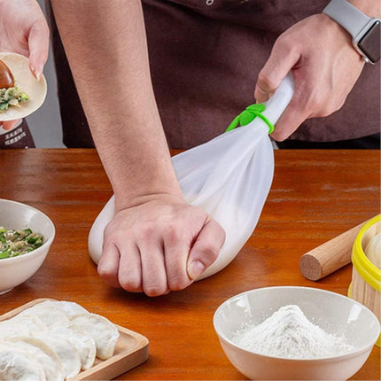 Silicone Kneading Bags, Non-Stick Kneading Bags, Dough Bags, Mixing Bags, Baking Tools, Kitchen Supplies for Making Pastry, Bread, Pizza.