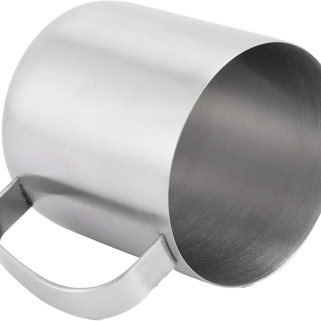 Sanding Beer Mug Stainless Steel Outdoor Water Cup Coffee Cup Home Kitchen Supplies.