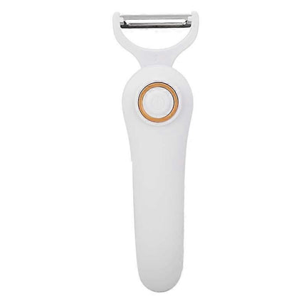 Electric Peeler, Portable USB Rechargeable Fruit and Vegetable Peeler with 3 Cutting Heads, Home Kitchen Tool.