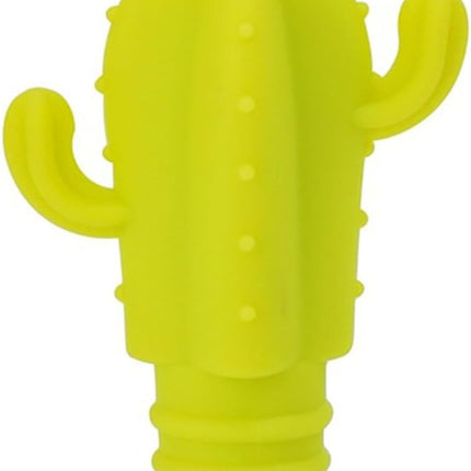 Fangxuee 4pcs Cactus Silicone Wine Stopper - Freshness Preservation Seal for Champagne & Red Wine Bottles, Beverage Accessory.