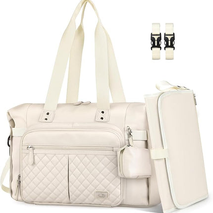 Baby Storage Bag - With Changing Mat - Multiple Storage Compartments - Suitable for Daily Use.