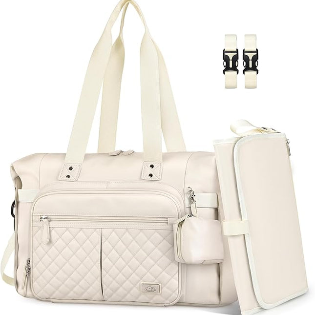 Baby Storage Bag - With Changing Mat - Multiple Storage Compartments - Suitable for Daily Use.