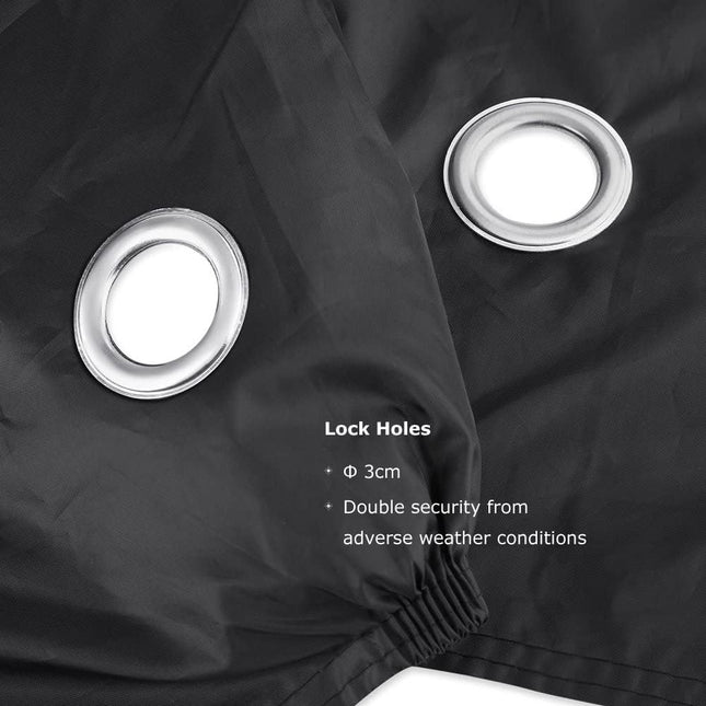 Bicycle cover - Waterproof bicycle cover - Dust, rain and UV protection - Suitable for 2 bicycles - Suitable for mountain bikes/racing bikes.