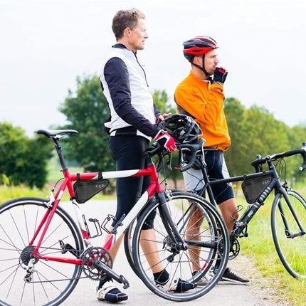Bike frame bag - Waterproof bike bag for handlebars, head tube and saddle - Reflective bike bag - Suitable for outdoor, road and mountain biking.