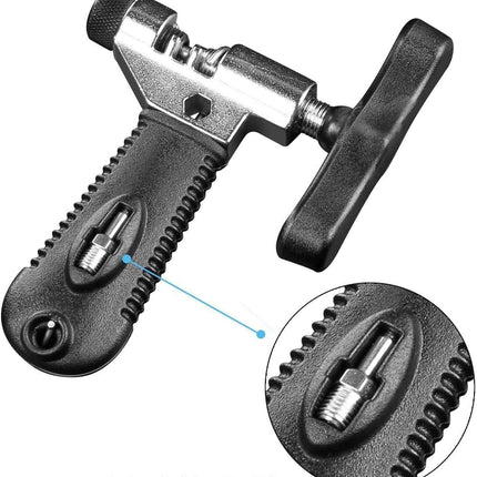 Bicycle chain tools - Chain repair tools - Bicycle chain separator - Cutter - Breaker - For 7, 8, 9 and 10-speed road bikes and mountain bikes.