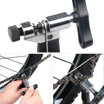 Bicycle chain tools - Chain repair tools - Bicycle chain separator - Cutter - Breaker - For 7, 8, 9 and 10-speed road bikes and mountain bikes.