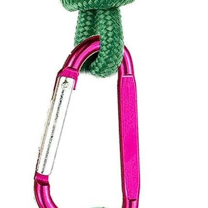 Carabiner - D-ring clip hook - Durable keychain - Camping accessory - Suitable for outdoor fishing, hiking, backpacking - 10 pieces.