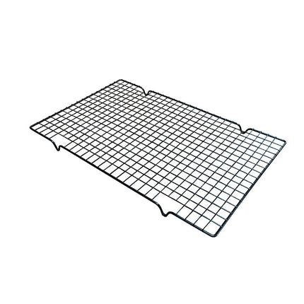 Baking Cooling Rack - Stainless Steel Cake Rack - Cookie Drying Rack - For cooking, baking, grilling and drying cakes, cookies and meat - Suitable for baking trays and ovens - 40*25.5*2cm.