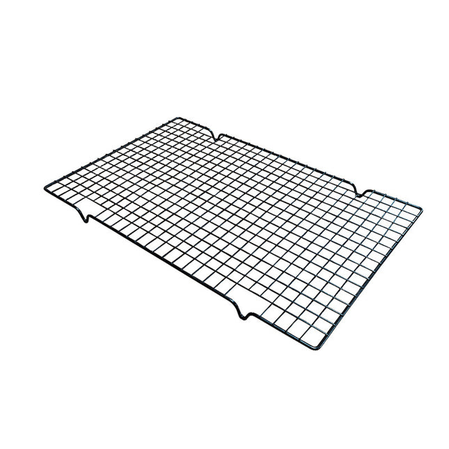 Baking Cooling Rack - Stainless Steel Cake Rack - Cookie Drying Rack - For cooking, baking, grilling and drying cakes, cookies and meat - Suitable for baking trays and ovens - 40*25.5*2cm.