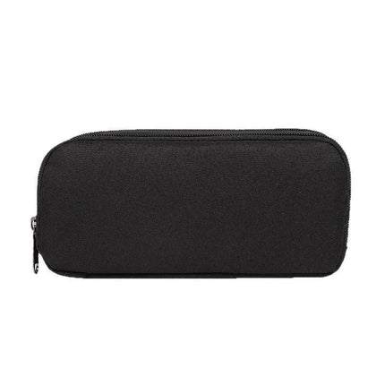 Pencil Case - Stationery Pencil Case - Large Capacity Zipper Pocket - Large Capacity Storage Pencil Case - Suitable for School, University, Office Supplies - 1 Piece - Black.