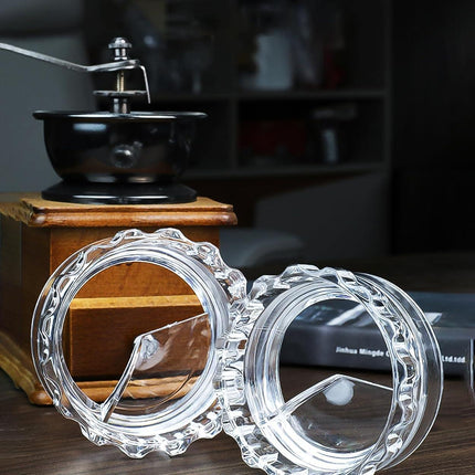 Moka Pot Dosing Ring and Coffee Dispenser - 2-in-1 Dosing Ring - Fast Dosing and Compaction (Large Size 8.4*8.4*3.9cm).