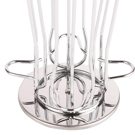 Coffee capsule holder - 40 capsules Coffee pod holder - Coffee pod holder - Silver.