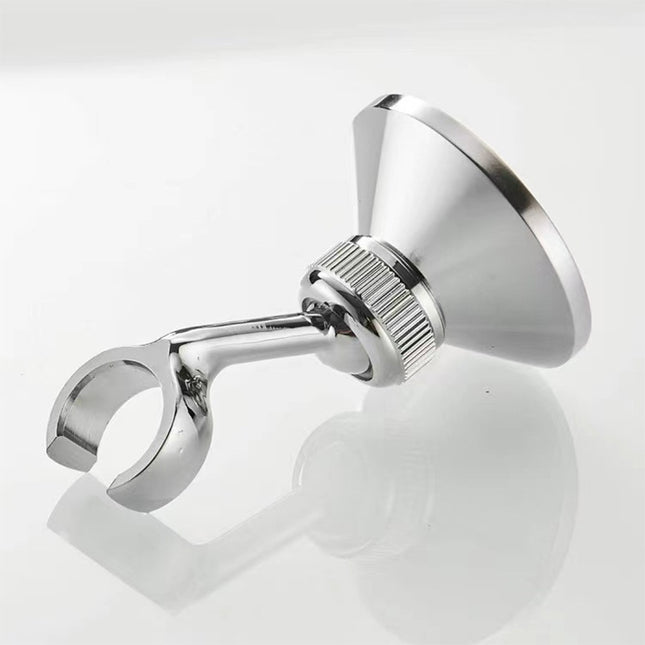 Shower Head Bracket - Adjustable Bracket - Bathroom Chrome Wall Mount - 22mm.