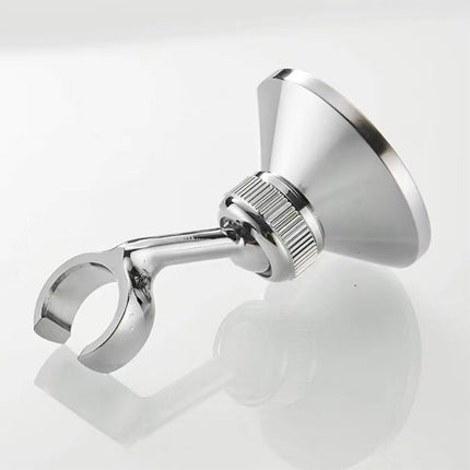 Shower Head Bracket - Adjustable Bracket - Bathroom Chrome Wall Mount - 22mm.